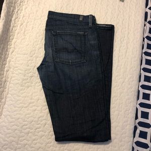 7 for all mankind straight leg jeans